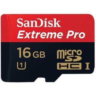 Sandisk Extreme Pro (SDSDQXP-016G-X46) microSD kullananlar yorumlar